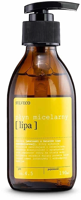 Płyn micelarny Lipa - Sylveco Micelar Water — Zdjęcie N1