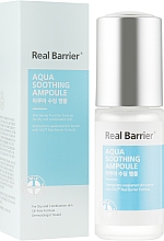 Kojące serum w ampułkach - Real Barrier Aqua Soothing Ampoule — Zdjęcie N3