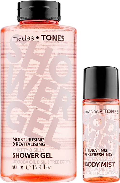 Zestaw - Mades Cosmetics Tones (sh/gel/500ml + b/mist/50ml) — Zdjęcie N1