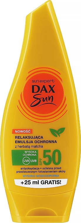 Emulsja ochronna do skóry wrażliwej - DAX Sun Expert SPF50 — Zdjęcie N1