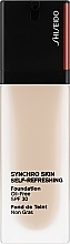 Kup PRZECENA! Nawilżający podkład do twarzy - Shiseido Synchro Skin Self-Refreshing Foundation SPF 30 *