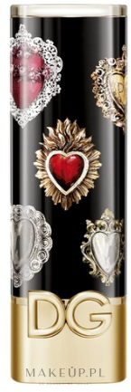 Nakładka ozdobna na pomadkę - Dolce & Gabbana The Only One Matte Lipstick Cap  — Zdjęcie 1 - Hearts