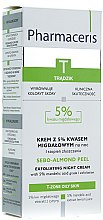 Kup PRZECENA!Krem z 5% kwasem migdałowym na noc - Pharmaceris T Sebo-Almond-Peel Exfoliting Night Cream*