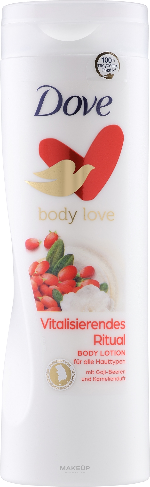 Balsam do ciała z jagodami goji - Dove Body Love Goji Berries Body Lotion — Zdjęcie 400 ml