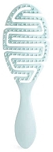 Szczotka do włosów, niebieska - IDC Institute Flexible Hair Brush — Zdjęcie N1