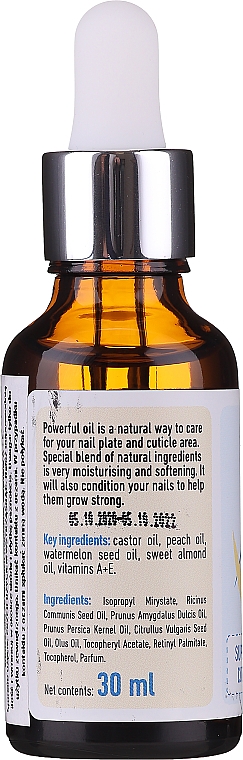 Supernawilżający olejek do skórek i paznokci - Eco U Cuticle & Nail Oil — Zdjęcie N2