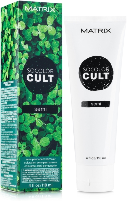 Semi-permanentna farba do koloryzacji włosów - Matrix Socolor Cult Semi-Permanent Haircolor — Zdjęcie N2