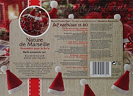 Zestaw kosmetyków o zapachu marshmallow - Nature de Marseille (b/balm/150ml + h/cr/60ml + sh/gel/100ml + soap/90g) — Zdjęcie N3