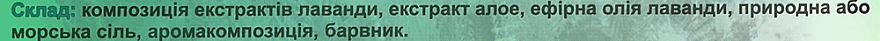 Koncentrat lawendowy z ekstraktem z aloesu do kąpieli Lawenda - Labolatoria Doktora Pirogova — Zdjęcie N3