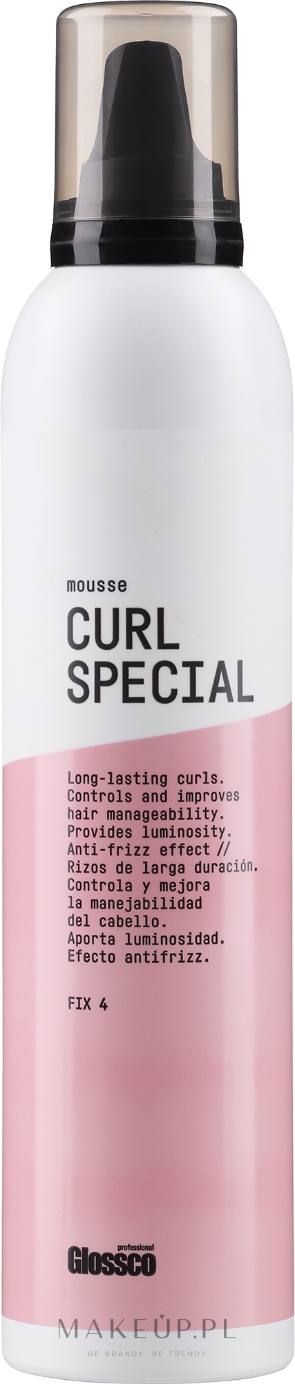 Pianka do włosów kręconych - Glossco Curl Special Mousse — Zdjęcie 300 ml