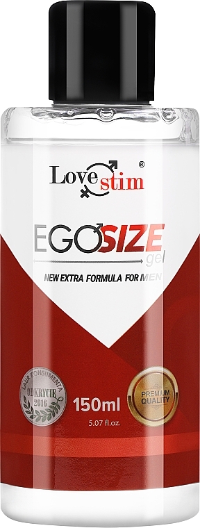 Żel na powiększenie penisa - Love Stim Ego Size Gel — Zdjęcie N1