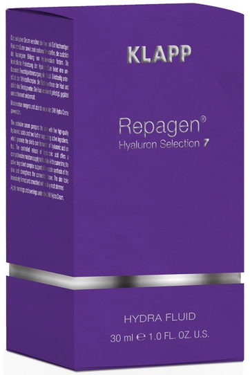 Serum do twarzy - Klapp Cosmetics Repagen Hyaluron Selection 7 Hydra Fluid  — Zdjęcie N2