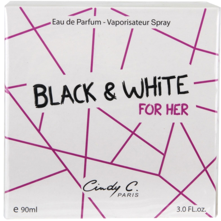 Cindy C. Black & White For Her - Woda perfumowana