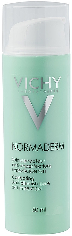 Krem nawilżający do skóry z niedoskonałościami - Vichy Normaderm Soin Embellisseur Anti-Imperfections Hydratation 24H — Zdjęcie N1
