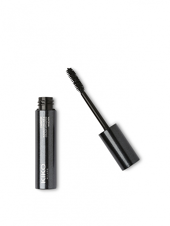 Ultraczarny tusz do rzęs z efektem objętości i wzmacniaczem koloru - Kiko Milano Darker Mascara — Zdjęcie N1