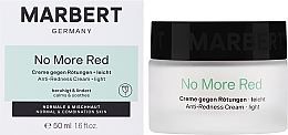 Kojący krem do cery mieszanej - Marbert Anti-Redness Care NoMoreRed Light Comfort Cream — Zdjęcie N2