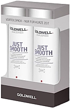 Kup Zestaw do pielęgnacji włosów - Goldwell Dualsenses Just Smooth (shm/250ml + cond/250ml)