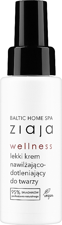 Lekki krem nawilżająco-liftingujący do twarzy - Ziaja Baltic Home Spa Wellness Lekki Krem Do Twarzy — Zdjęcie N1