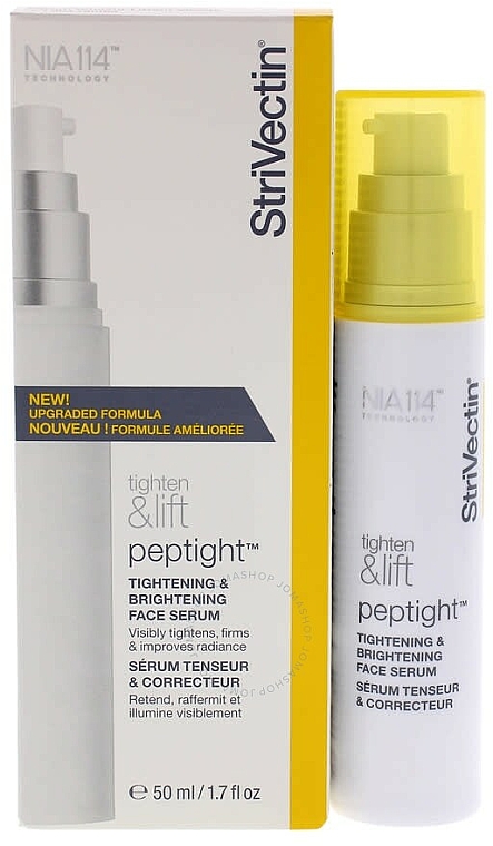 Liftingująco-rozświetlające serum do twarzy - StriVectin Tighten & Lift Peptight Tightening & Brightening Face Serum — Zdjęcie N1