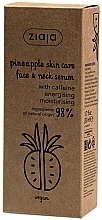 Serum do twarzy i szyi z ekstraktem z ananasa - Ziaja Pineapple Skin Care Face & Neck Serum — Zdjęcie N2