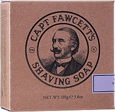Luksusowe delikatnie perfumowane mydło do golenia - Captain Fawcett Shaving Soap — Zdjęcie N2