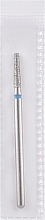 Frez diamentowy, stożek ścięty, L-10 mm, 2,1 mm, niebieski - Head The Beauty Tools — Zdjęcie N1