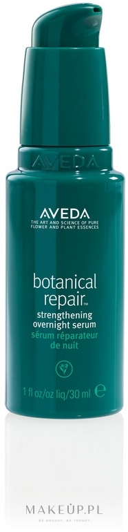 Ujędrniające serum do włosów na noc - Aveda Botanical Repair Strengthening Overnight Serum — Zdjęcie 30 ml