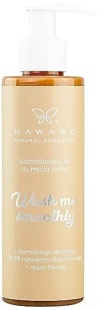 Żel do mycia twarzy - Mawawo Wash Me Smoothly — Zdjęcie N1