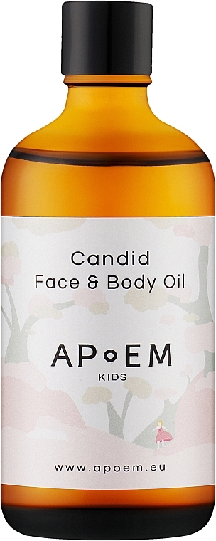 Olejek dla dzieci do twarzy i ciała - APoEM Kids Candid Face & Body Oil — Zdjęcie N1