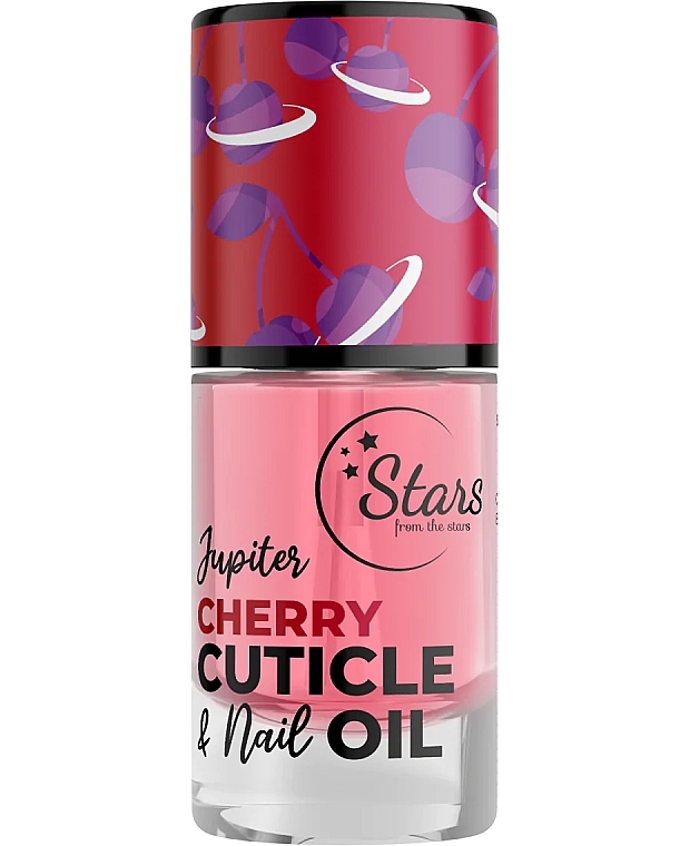 Olejek do paznokci i skórek - Stars from The Stars Cuticle & Nail Oil Jupiter Cherry — Zdjęcie N1