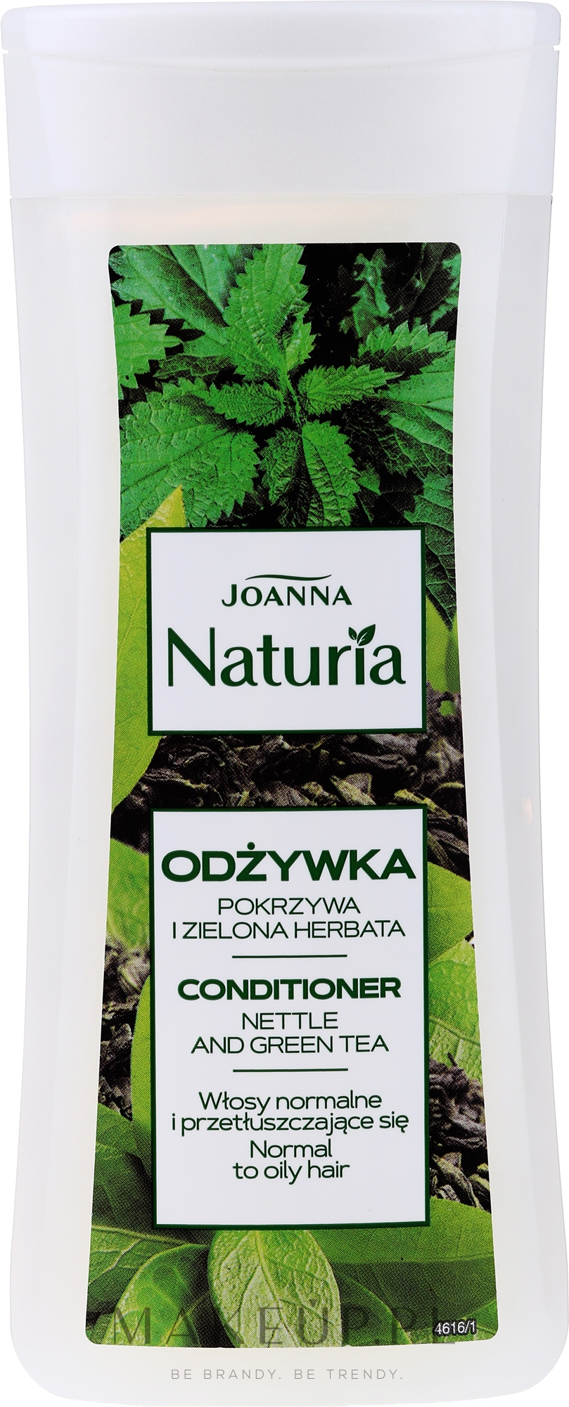 Odżywka z pokrzywą i zieloną herbatą do włosów przetłuszczających się i normalnych - Joanna Naturia — Zdjęcie 200 g