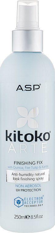 Lakier do włosów bez aerozolu - Affinage Salon Professional Kitoko Arte Finishing Fix — Zdjęcie N1
