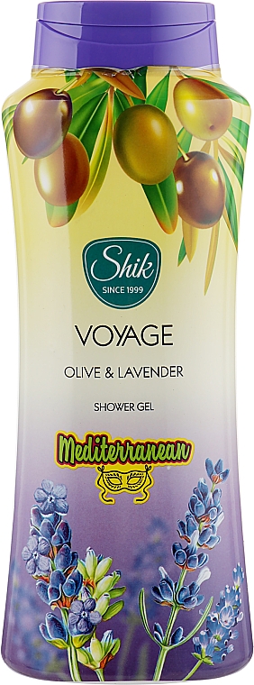 Żel pod prysznic - Shik Voyage Mediterranean Olive & Lavender Moisturizing Shower Gel — Zdjęcie N1