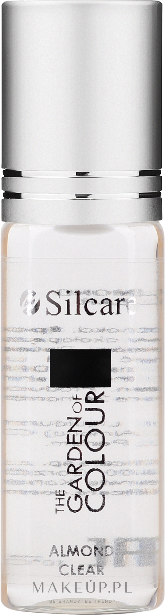 Olejek do paznokci i skórek - Silcare The Garden of Colour Cuticle Oil Roll On Almond Clear — Zdjęcie 11 ml