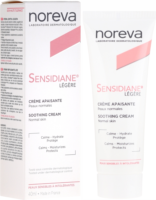 Lekki krem do twarzy - Noreva Laboratoires Sensidiane Légère Soothing Cream — Zdjęcie N1