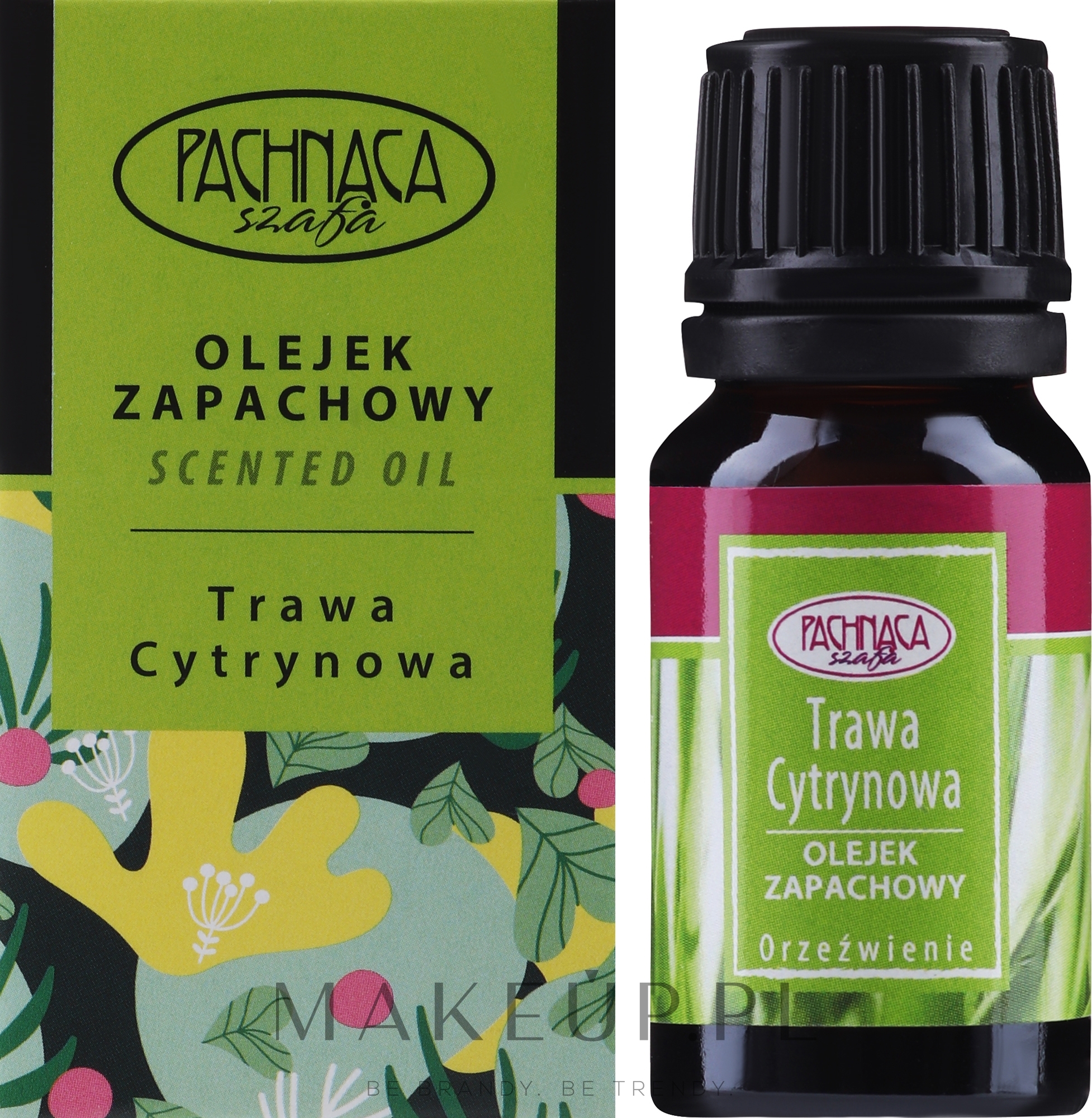 Orzeźwiający olejek zapachowy Trawa cytrynowa - Pachnaca Szafa Oil — Zdjęcie 10 ml