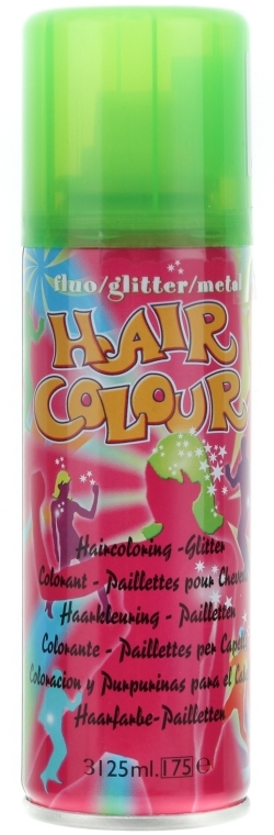 Koloryzujący spray do włosów, zielony - Sibel Color Hair Spray