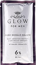 Farba do włosów - Kallos Cosmetics Glow Long Lasting Cream Hair Colour Man — Zdjęcie N4