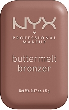 Brązujący krem-puder do twarzy - NYX Professional Makeup Buttermelt Bronzer — Zdjęcie N2
