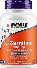 Kapsułki L-karnityna, 1000 mg - Now Foods L-Carnitine — Zdjęcie N1