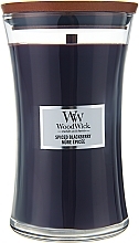 Świeca zapachowa w szkle - WoodWick Hourglass Candle Spiced Blackberry — Zdjęcie N3