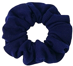 Prążkowana gumka do włosów, niebieska - Lolita Accessories — Zdjęcie N1