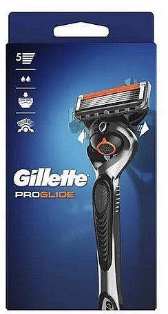 Maszynka do golenia z 1 wymiennym wkładem - Gillette ProGlide Power Flexball — Zdjęcie N1