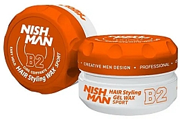 Kup Żel do stylizacji włosów - Nishman Hair Styling Gel Wax B2 Sport