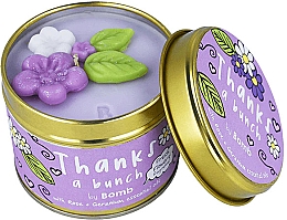 Kup Świeca zapachowa w żelaznej puszce - Bomb Cosmetics Thanks a Bunch Scent Stories Tin Candle