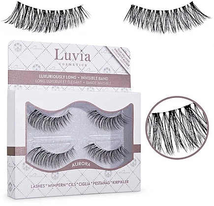 Sztuczne rzęsy Aurora - Luvia Cosmetics Vegan Lashes — Zdjęcie N1