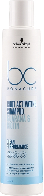 Szampon aktywujący i przyspieszający wzrost włosów - Schwarzkopf Professional BC Bonacure Genesis Root Activating Shampo — Zdjęcie N1