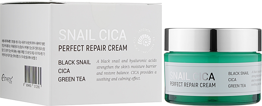 Krem do twarzy - Esthetic House Snail Cica Perfect Repair Cream — Zdjęcie N2