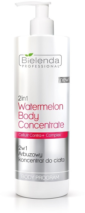 Arbuzowy koncentrat do ciała 2 w 1 - Bielenda Professional 2in1 Watermelon Body Concentrate — Zdjęcie N1