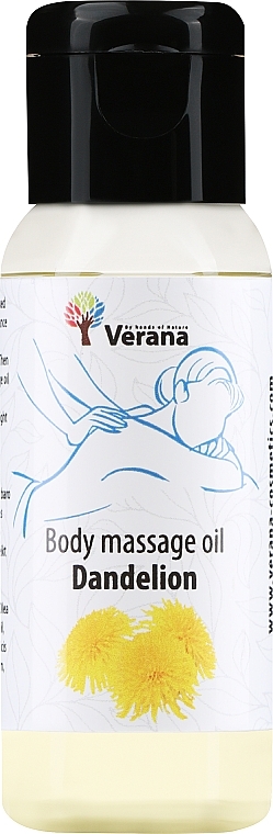 Olejek do masażu ciała Dandelion - Verana Body Massage Oil  — Zdjęcie N1